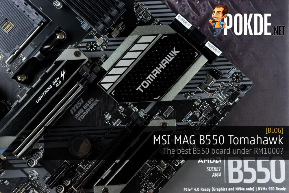 MSI MAG B550 Tomahawk overview cover