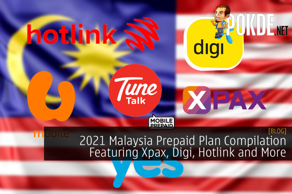 Malaysia Prepaid Plan Cover Xpax DIgi Hotlink U Mobile Tune Talk Yes