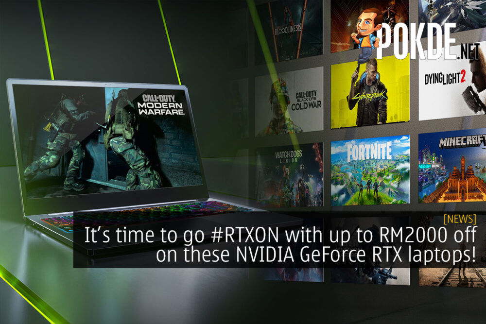 NVIDIA GeForce RTX 20 series laptop promo cover