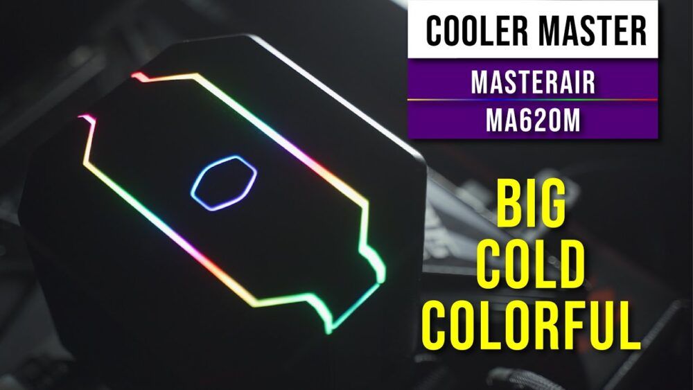 Cooler Master Masterair MA620M Review - BIG, COLD, COLORFUL RGB TOWER CPU COOLER 28