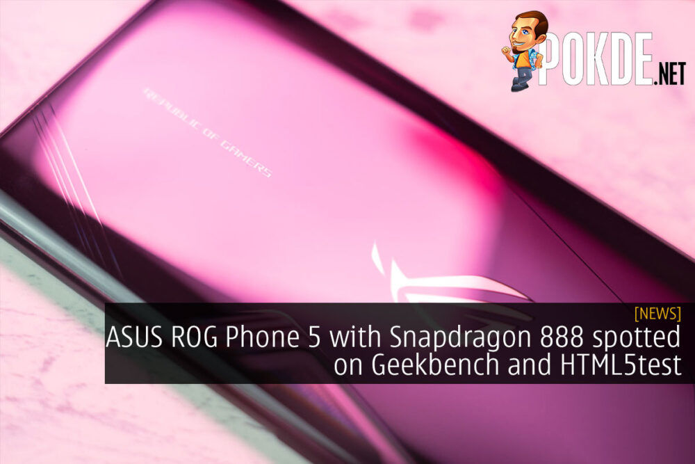 asus rog phone 5 geekbench cover