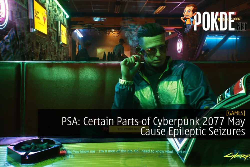 PSA: Certain Parts of Cyberpunk 2077 May Cause Epileptic Seizures