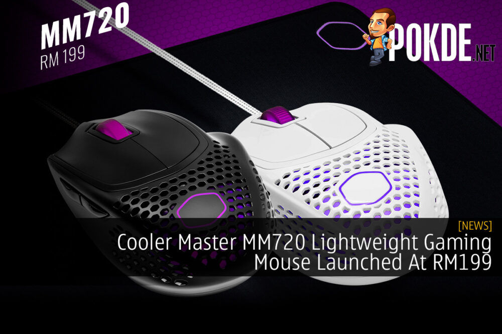 Cooler Master MM720 Lightweight Gaming Mouse Launched At RM199 30