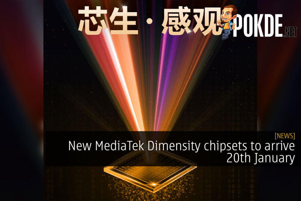 MediaTek Dimensity chipset 20th january cover