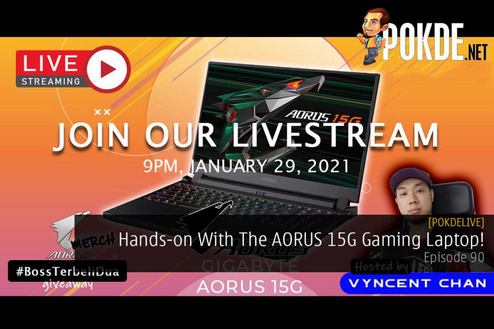 PokdeLIVE 90 — Hands-on With The AORUS 15G Gaming Laptop! 34