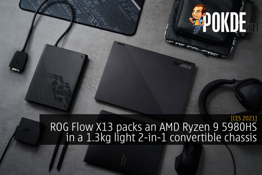 ROG Flow X13 CES 2021 cover