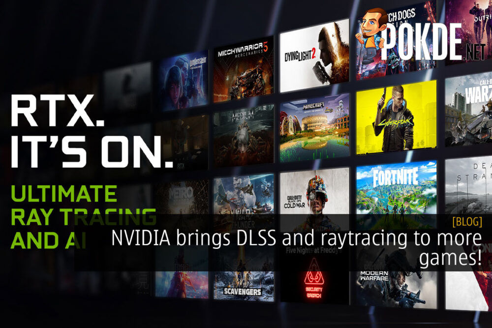 NVIDIA brings DLSS and raytracing to more games! 32