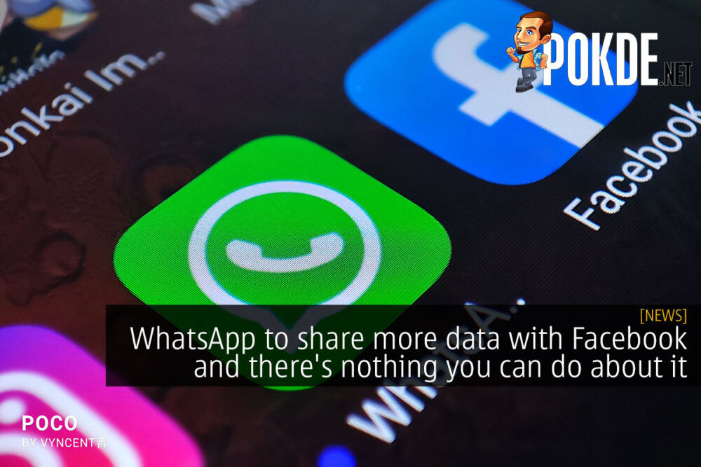 whatsapp facebook share data cover
