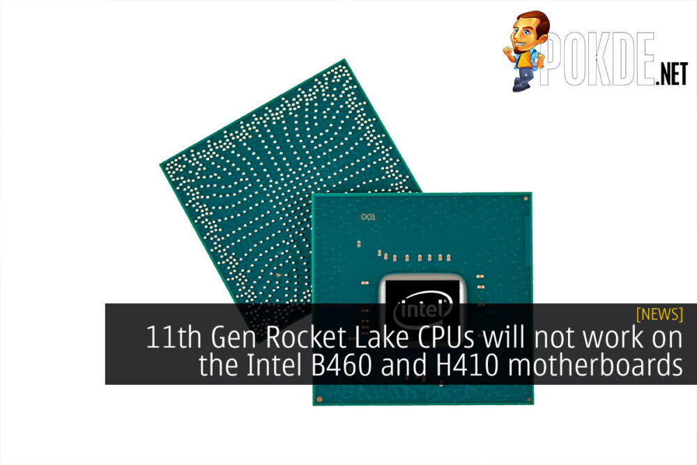 11th gen intel core rocket lake intel b460 intel h410 cover