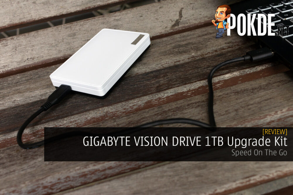 GIGABYTE VISION DRIVE 1TB Upgrade Kit Review — Speed On The Go 31