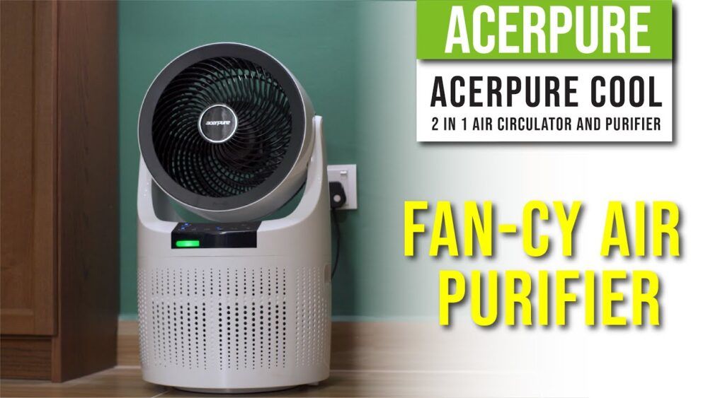 AcerPure Cool 2 in 1 Air Circulator and Purifier - Fan-cy Air Purifier 27