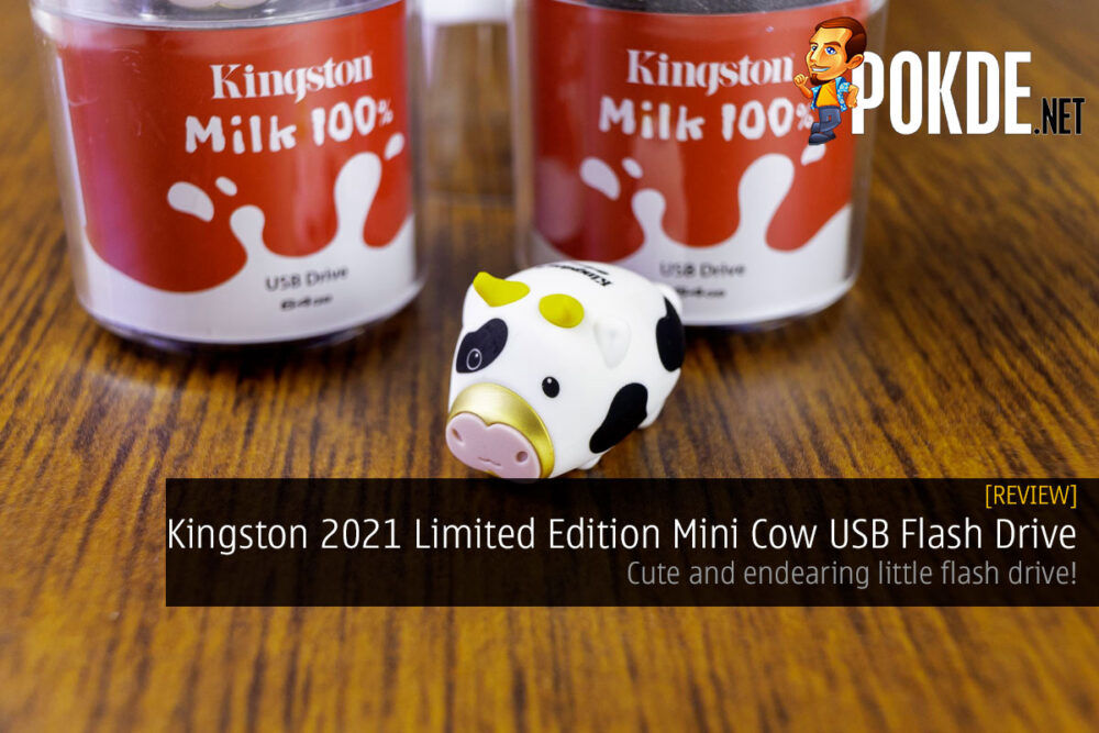 Kingston 2021 Limited Edition Mini Cow USB Flash Drive review cover