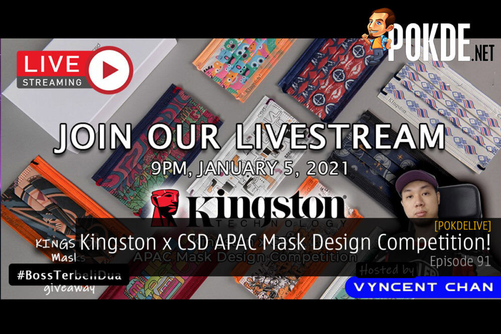 PokdeLIVE 91 — Kingston x CSD APAC Mask Design Competition! 28