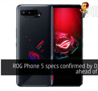 ROG Phone 5 specs dxomark cover