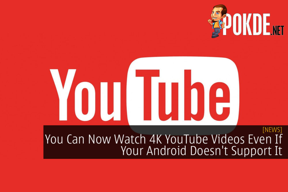 YouTube 4K Resolution Android App c