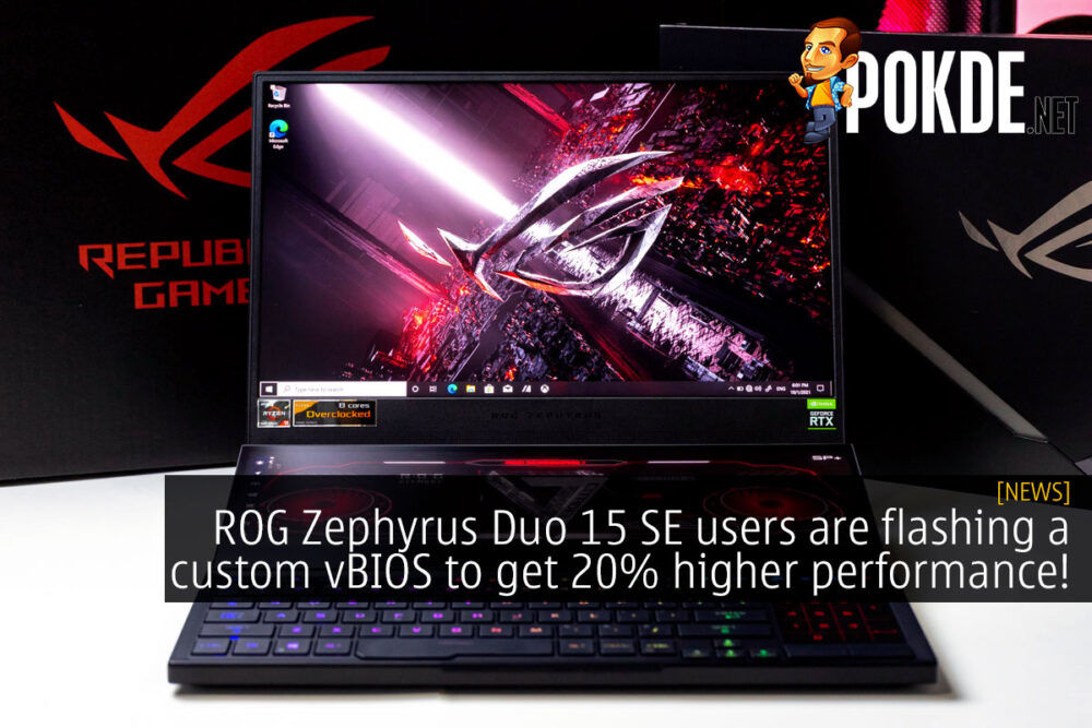 rog zephyrus duo 15 se custom vbios performance cover