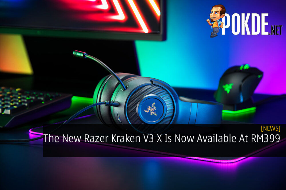 The New Razer Kraken V3 X Is Now Available At RM399 29