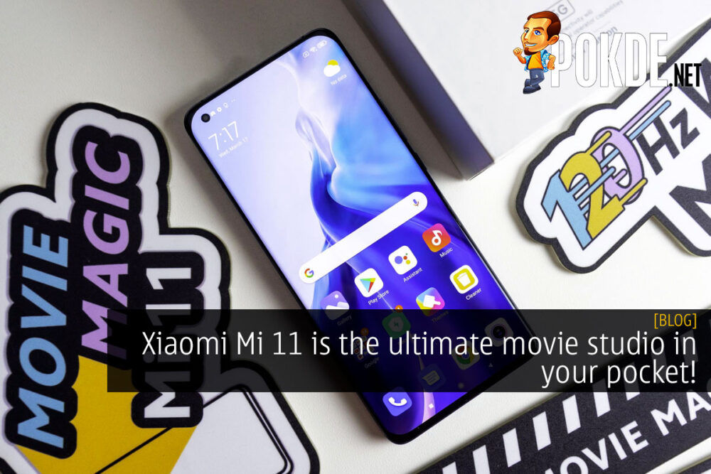 Xiaomi Mi 11 ultimate studio pocket cover