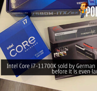 intel core i7-11700k sold out german cover