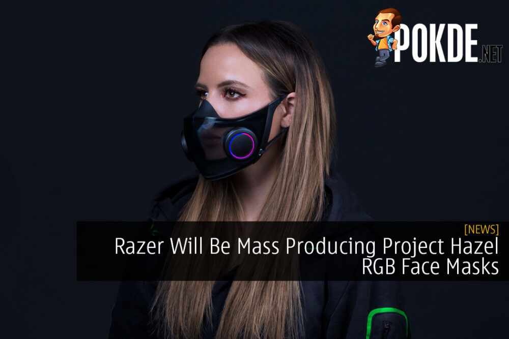 Razer Will Be Mass Producing Project Hazel RGB Face Masks