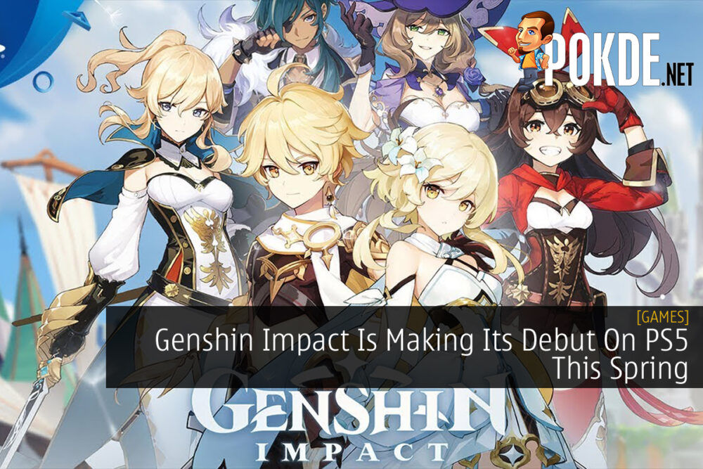 Genshin Impact PS5 cover