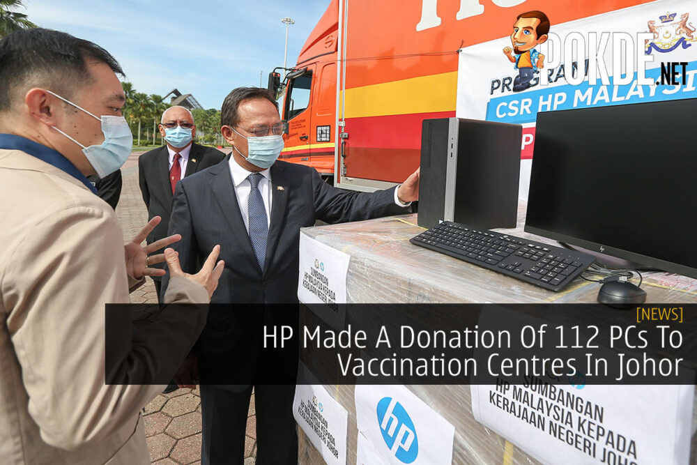 HP Malaysia Donates PCs To Johor Vaccination Centres Cover