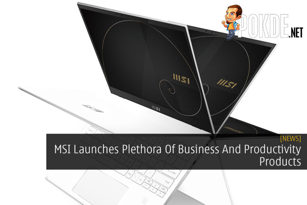 MSI Launches Plethora Of Business And Productivity Products 31