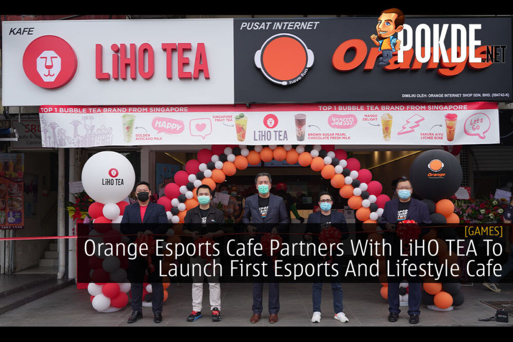 Orange Esports Cafe x LiHO Tea cover