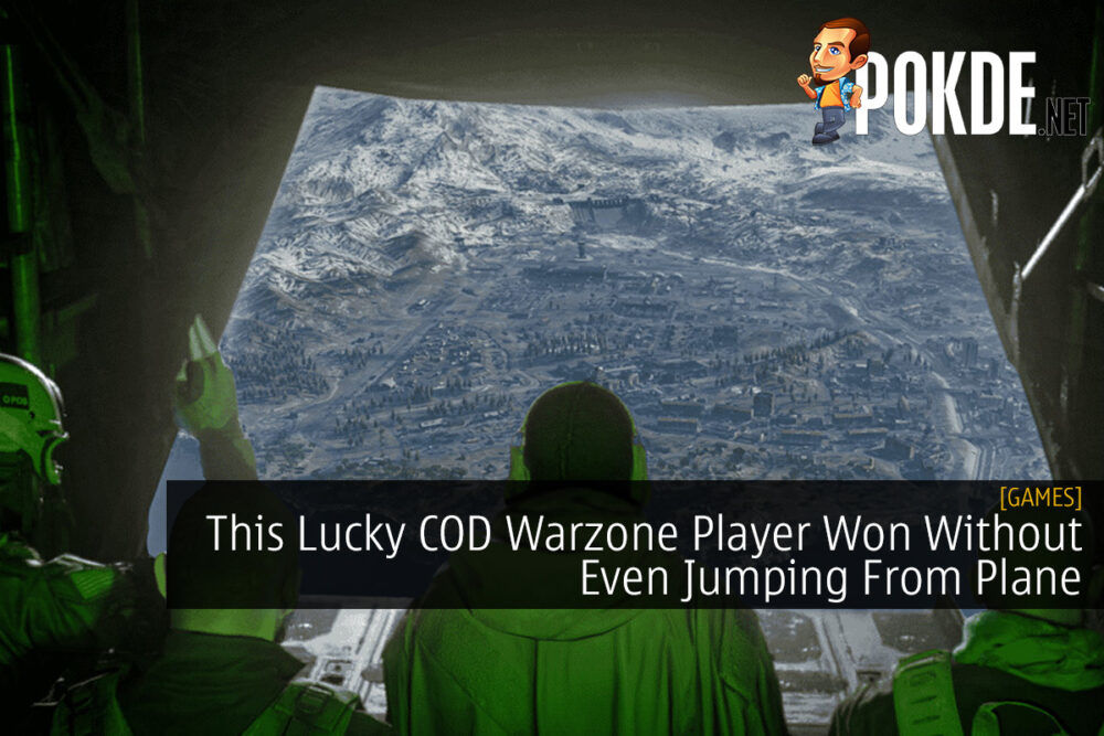 This Lucky COD Warzone Player Won Without Even Jumping From Plane 29