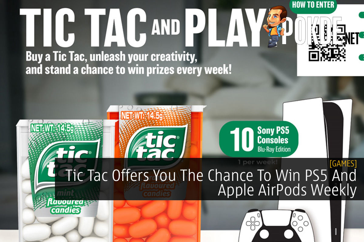 Tic Tac Offers You The Chance To Win PS5 And Apple AirPods Weekly 8