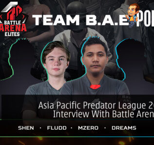 Asia Pacific Predator League 2020/21 Interview With Battle Arena Elites 27