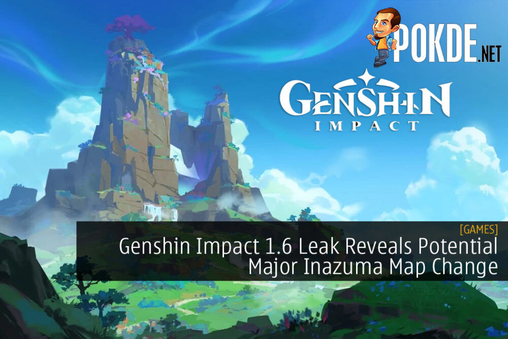 Genshin Impact 1.6 Leak Reveals Potential Major Inazuma Map Change