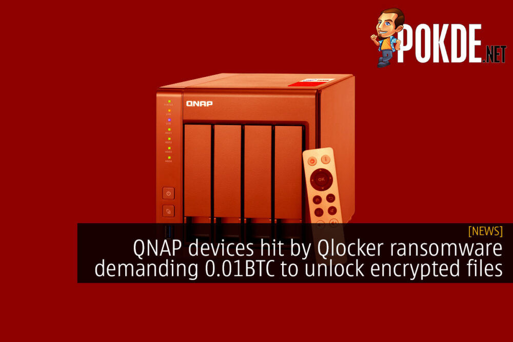 qnap qlocker ransomware btc cover