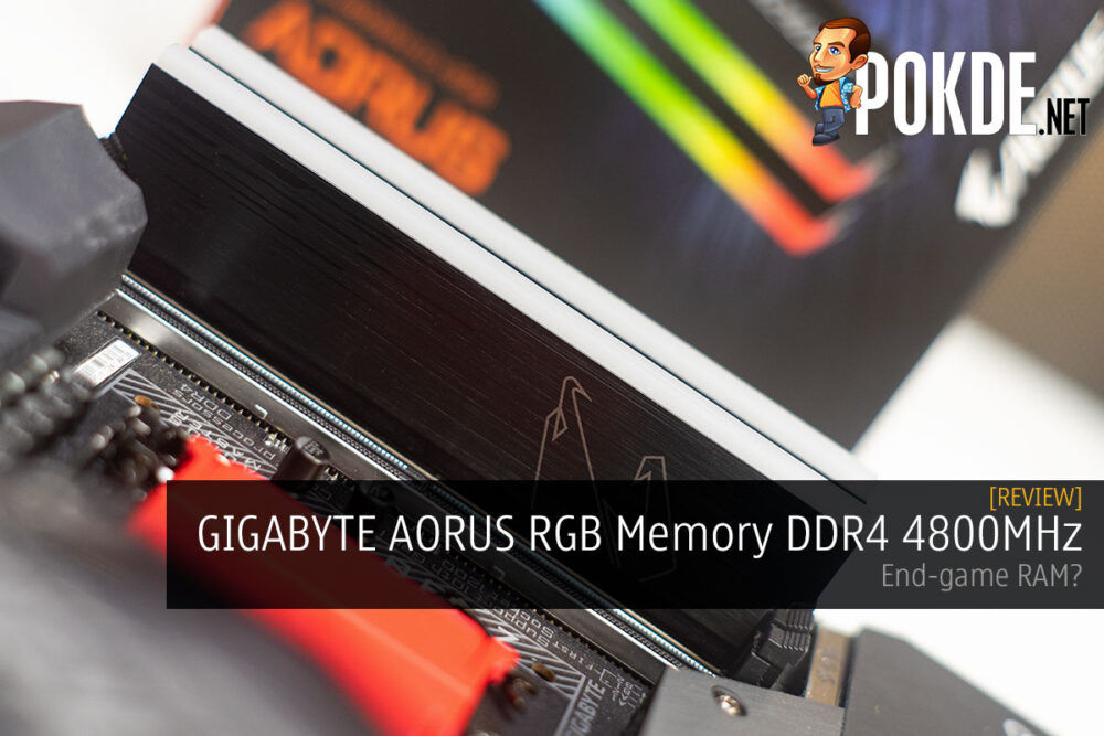 GIGABYTE AORUS RGB Memory 4800MHz Review end-game RAM