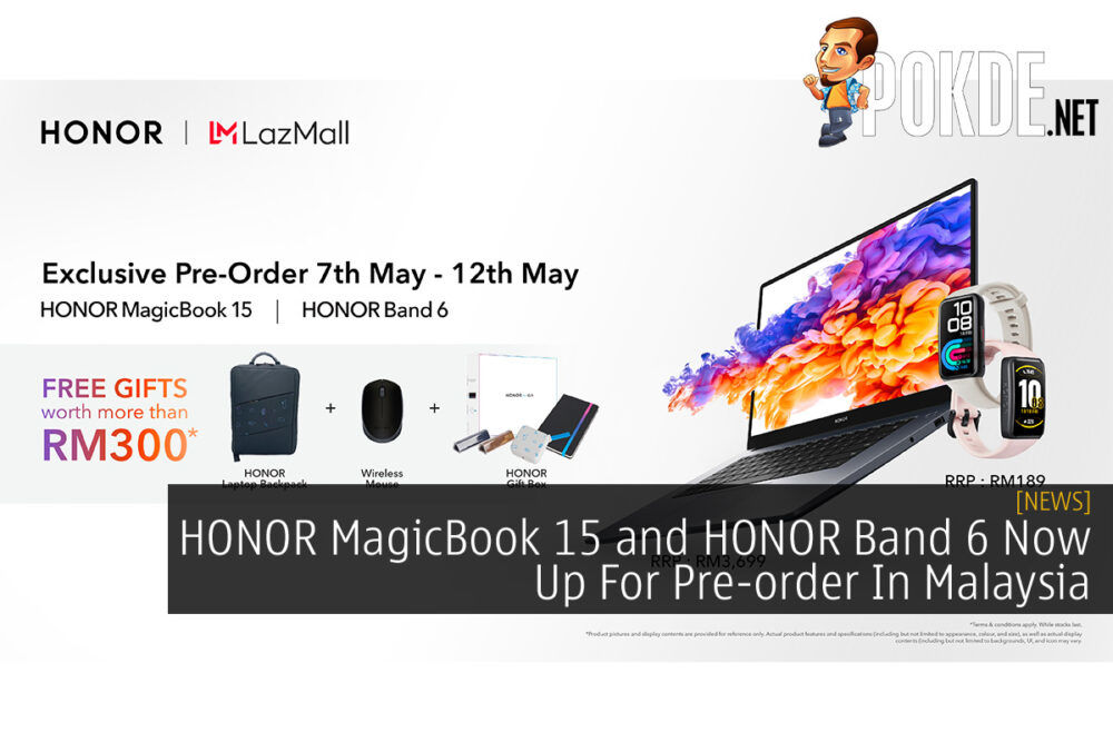 HONOR MagicBook 15 and HONOR Band 6 Now Up For Pre-order In Malaysia 27