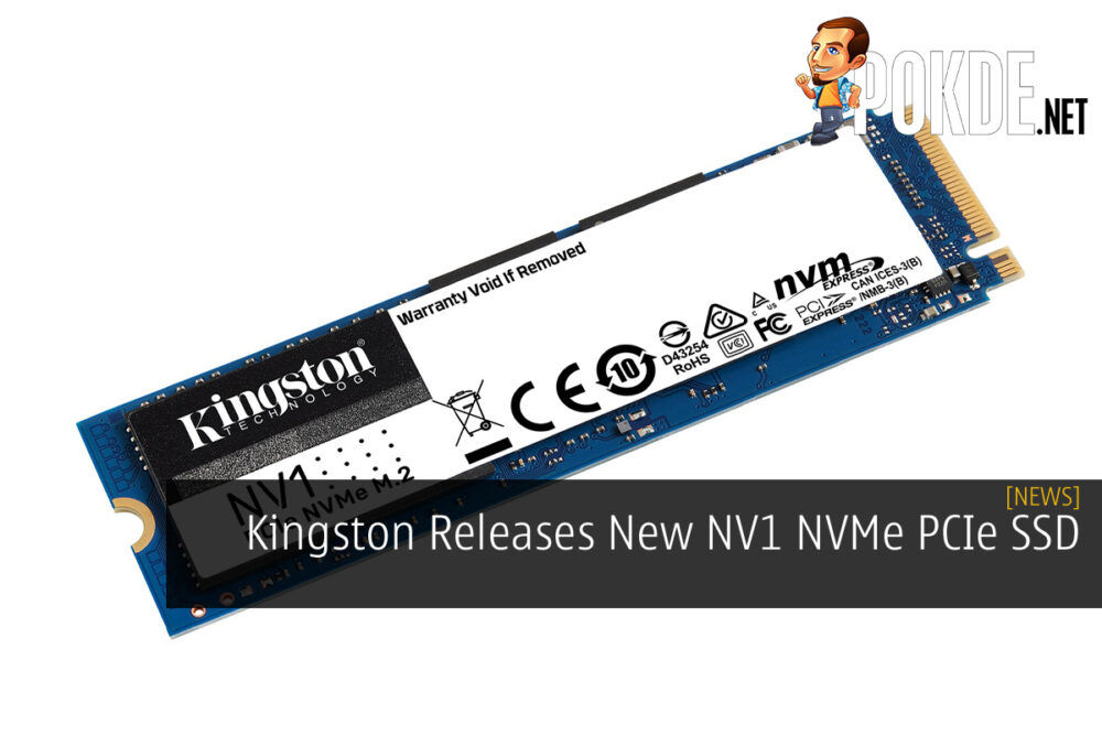 Kingston Launches NV1 NVMe PCIe SSD cover