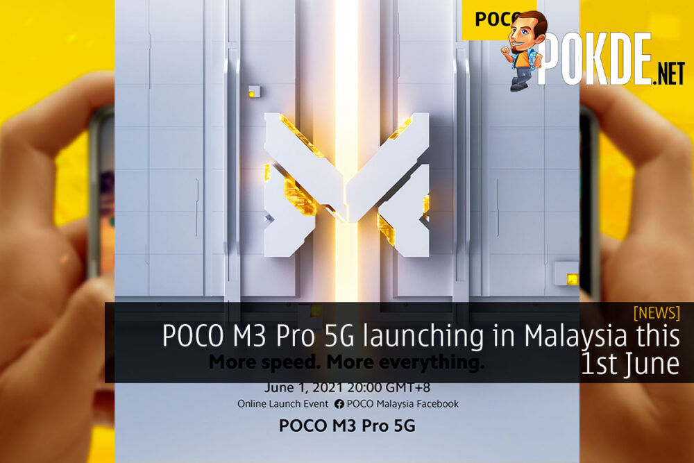 POCO M3 Pro 5G launching in Malaysia this 1st June 25
