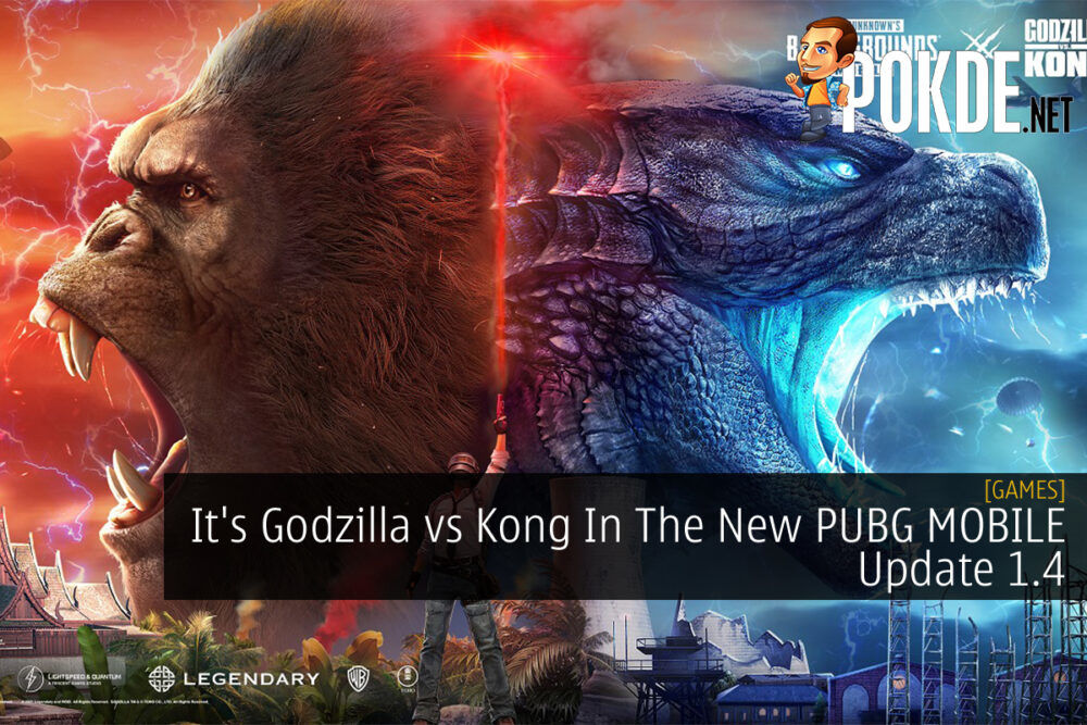 PUBG MOBILE Godzilla vs Kong cover
