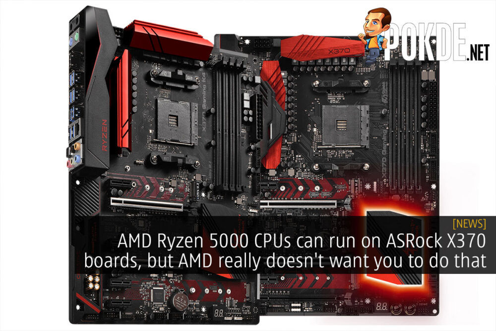 amd ryzen 5000 amd x370 asrock