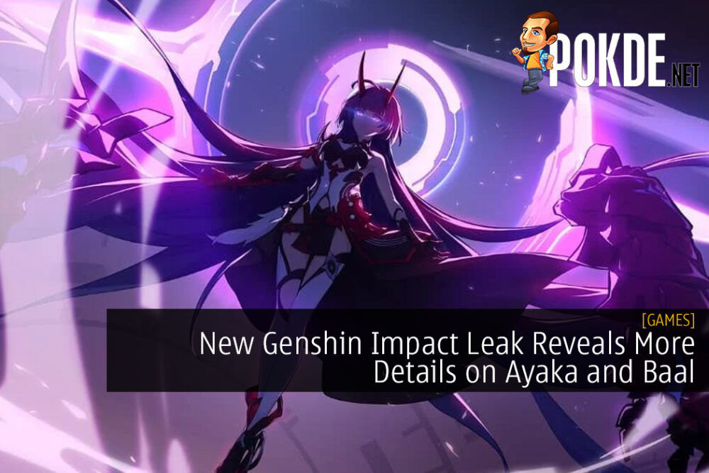 New Genshin Impact Leak Reveals More Details on Ayaka and Baal