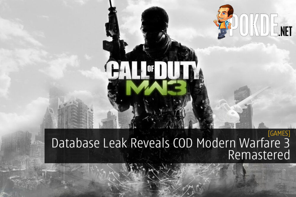 Database Leak Reveals Call of Duty Modern Warfare 3 Remastered