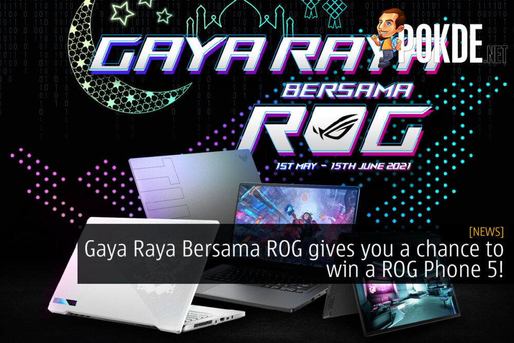 gaya raya bersama rog rog phone 5 cover