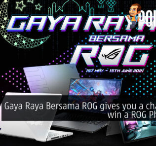 gaya raya bersama rog rog phone 5 cover