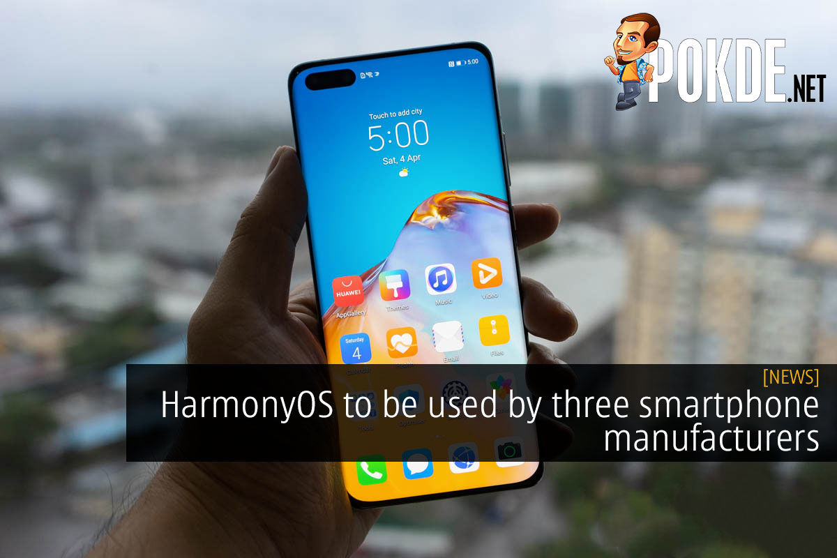 harmonyos three smartphone maker cover