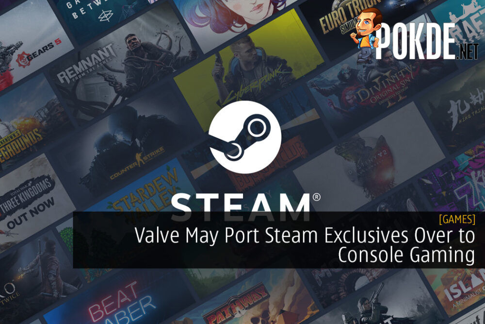 Valve May Port Steam Exclusives Over to Console Gaming