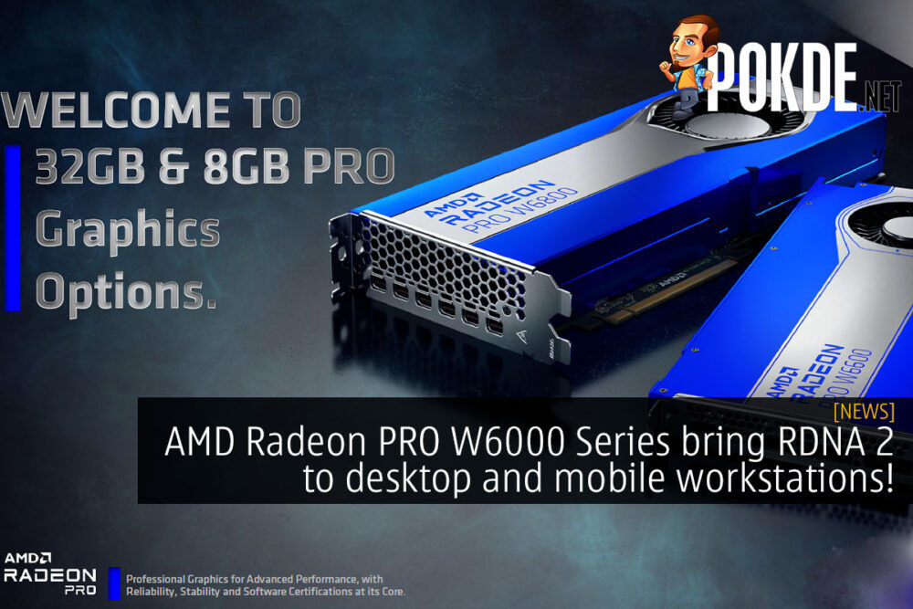 AMD Radeon PRO W6000 series workstation cover