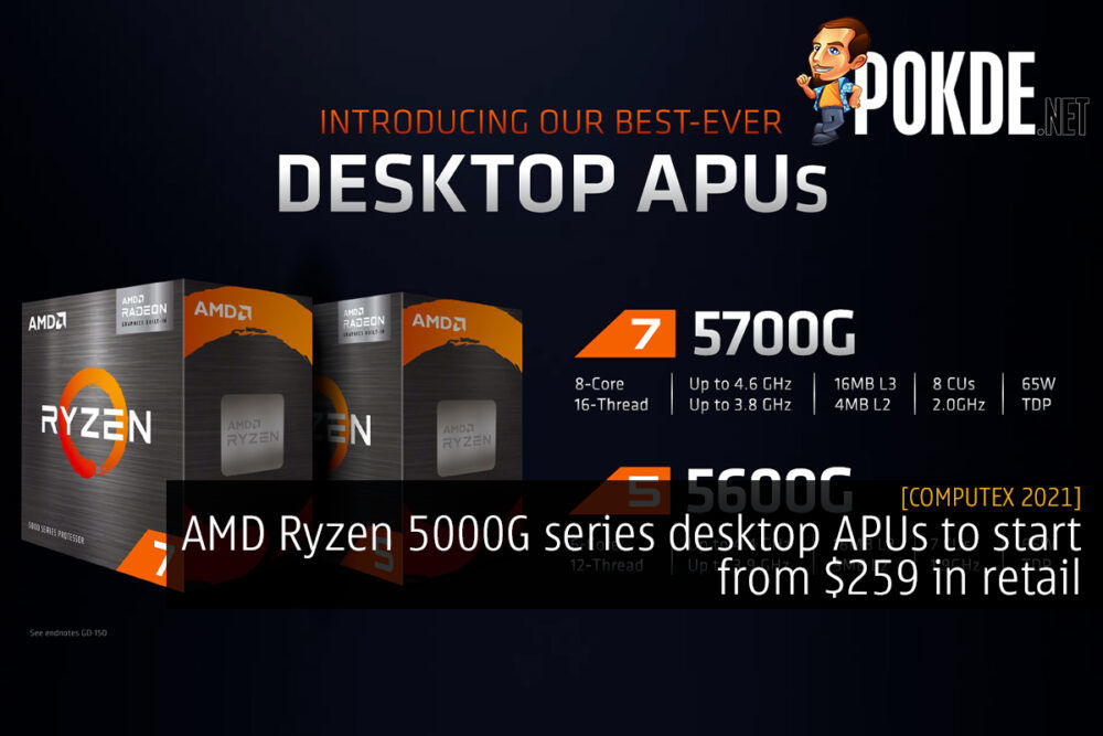 AMD Ryzen 5000G APU cover