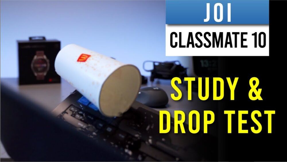 Joi Classmate 10 full review - simple study laptop with drop test 24