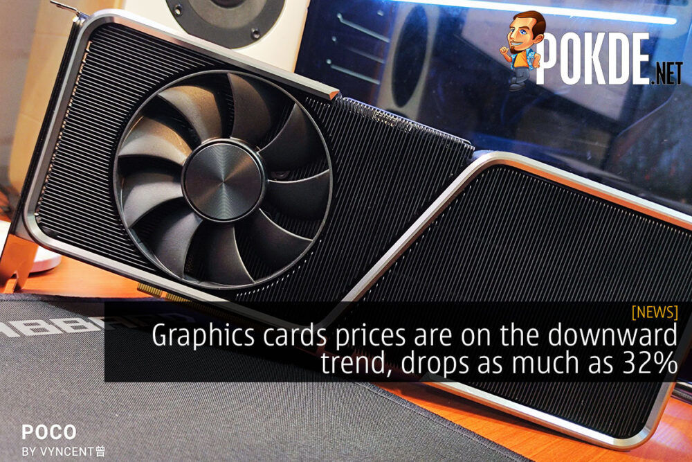 Graphics cards prices are on the downward trend, drops as much as 32% 27