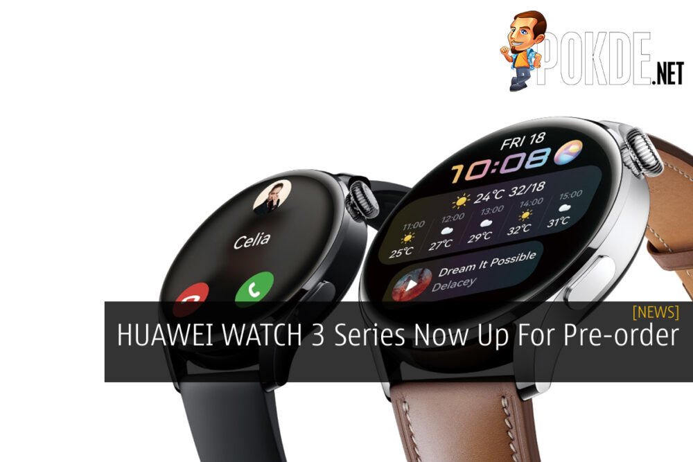 HUAWEI WATCH 3 Series Pre-order cover